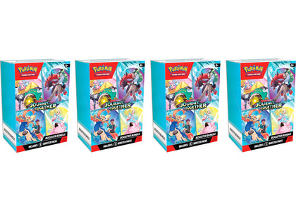Pokémon Scarlet Violet Journey Together Booster Bundle 4x Lot - authentic Pokemon product