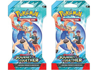 Pokémon Scarlet & Violet Journey Together Booster Pack 2x Lot