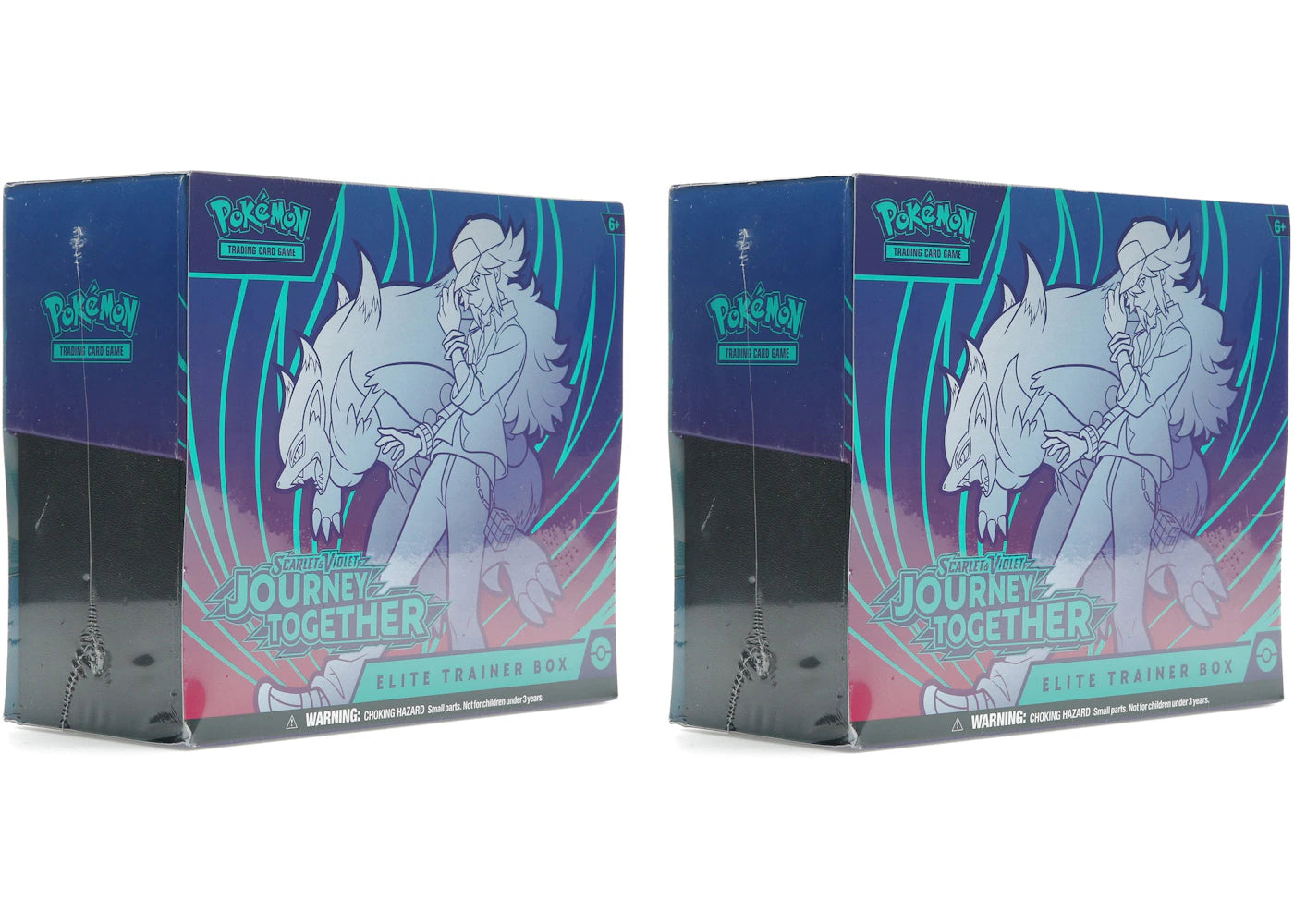 Pokémon Scarlet & Violet Journey Together Elite Trainer Box 2x Lot - vue 360
