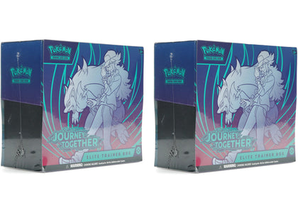 Pokémon Scarlet & Violet Journey Together Elite Trainer Box 2x Lot - authentic Pokemon sneakers