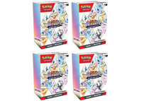 Pokémon Scarlet & Violet Prismatic Evolutions Booster Bundle 4x Lot