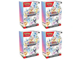 Pokémon Scarlet & Violet Prismatic Evolutions Booster Bundle 4x Lot - vue 360