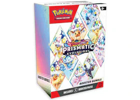 Pokémon Scarlet & Violet Prismatic Evolutions Booster Bundle - vue 360