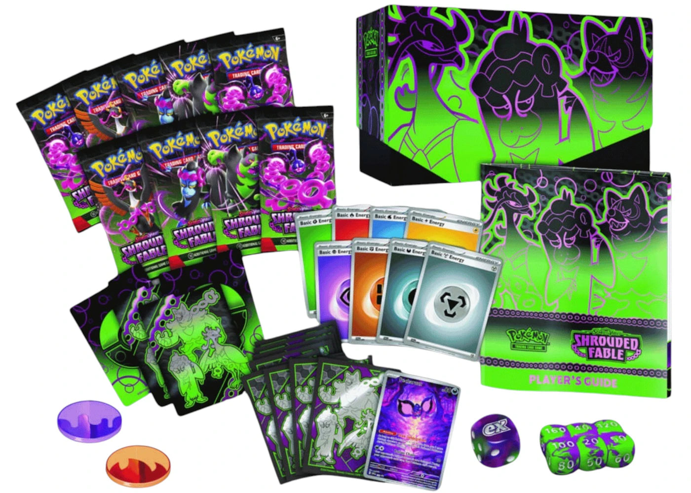Pokémon Scarlet & Violet Shrouded Fable Elite Trainer Box - vue secondaire B