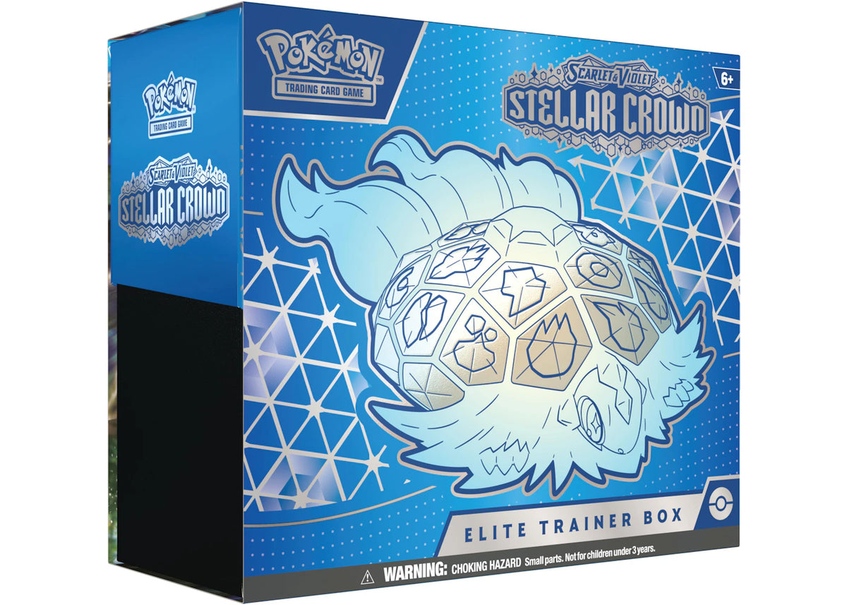 Pokémon Scarlet & Violet Steller Crown Elite Trainer Box - vue 360
