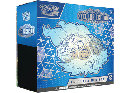 Pokémon Scarlet & Violet Steller Crown Elite Trainer Box - sneakers view 2
