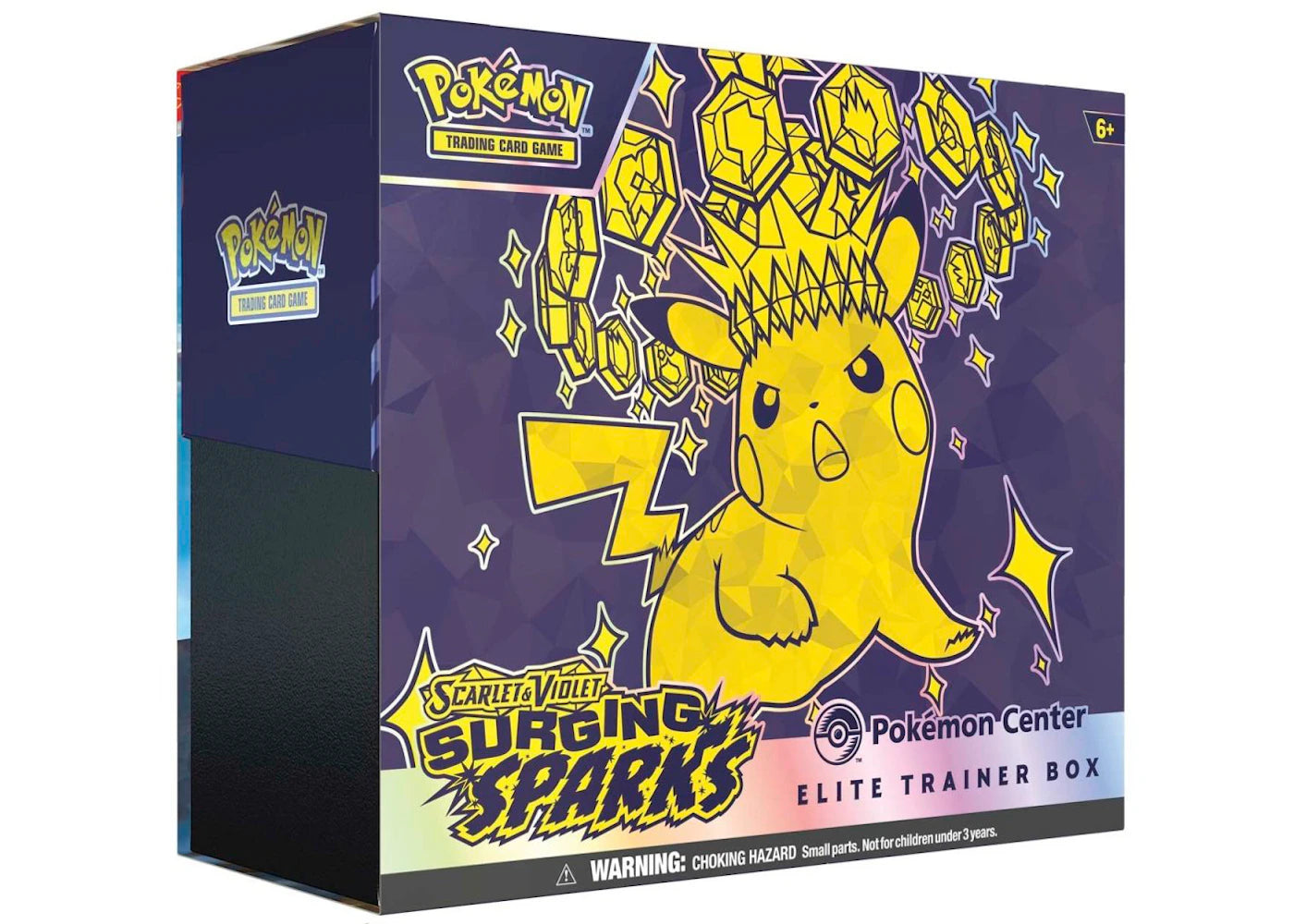 Pokémon Scarlet & Violet Surging Sparks Pokemon Center Elite Trainer Box - vue secondaire A