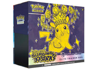 Pokémon Scarlet & Violet Surging Sparks Pokemon Center Elite Trainer Box