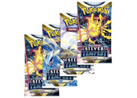 Pokémon Sword & Shield Silver Tempest Booster Pack 4x Lot (Artwork May Vary)