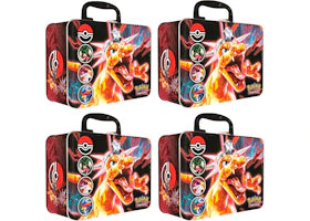 Pokémon TCG 2023 Fall Collector Chest Tin 4x Lot