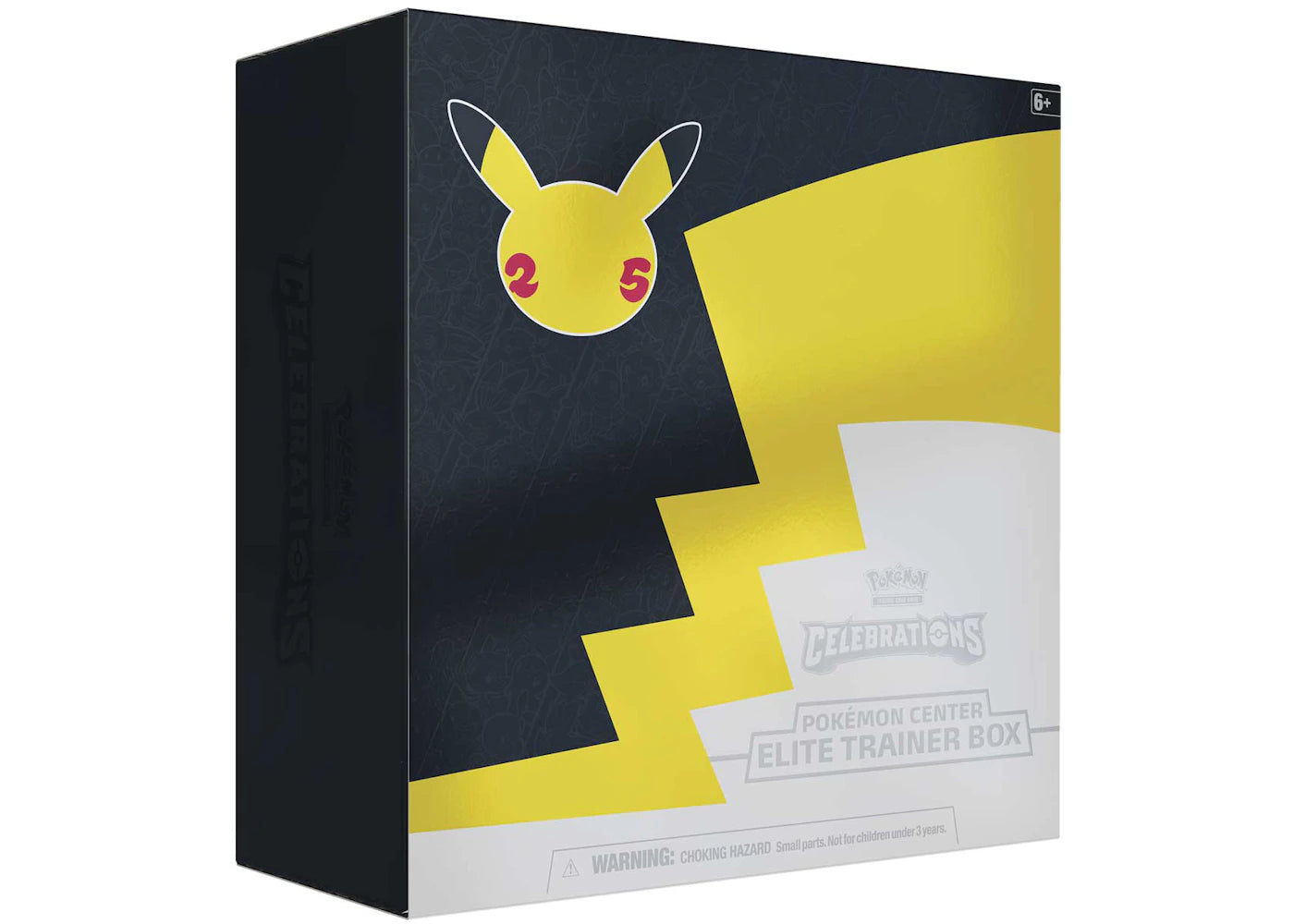 Pokémon TCG 25th Anniversary Celebrations Pokémon Center Exclusive Elite Trainer Box - vue 360