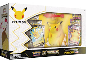 Pokémon TCG 25th Anniversary Celebrations Premium Pikachu VMAX Figure Collection Box