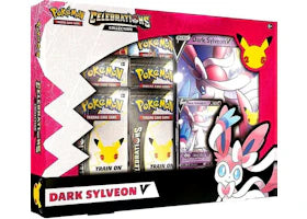 Pokémon TCG 25th Anniversary Celebrations V Box Dark Sylveon V - vue 360