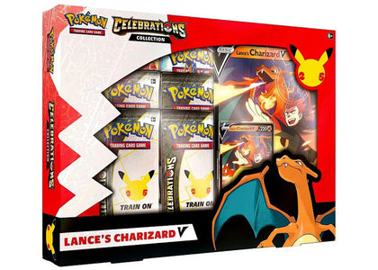 Pokémon TCG 25th Anniversary Celebrations V Box Lances Charizard V - authentic Pokemon product