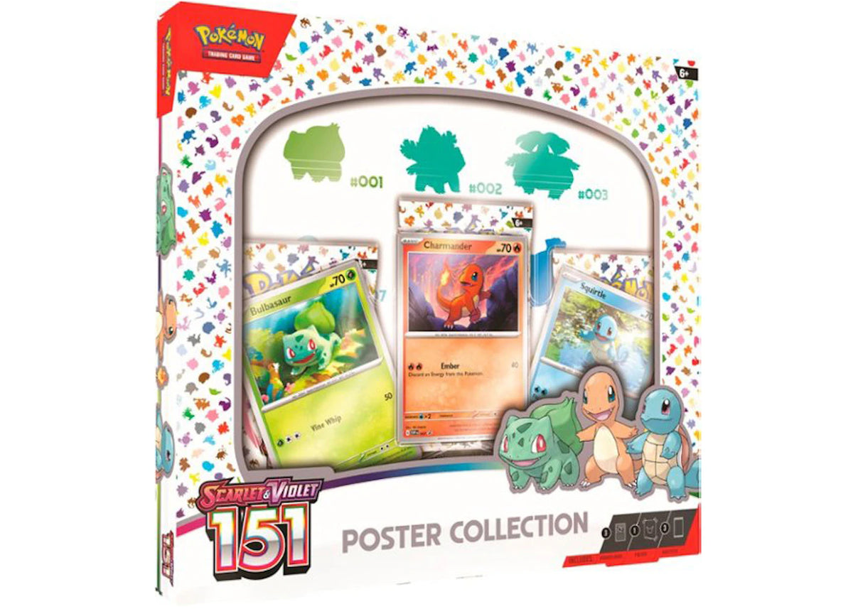 Pokémon TCG Scarlet & Violet 151 Poster Collection - vue secondaire A