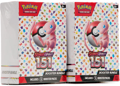 Pokémon TCG Scarlet & Violet 151 6pk Booster Bundle 2x Lot - authentic Pokemon product