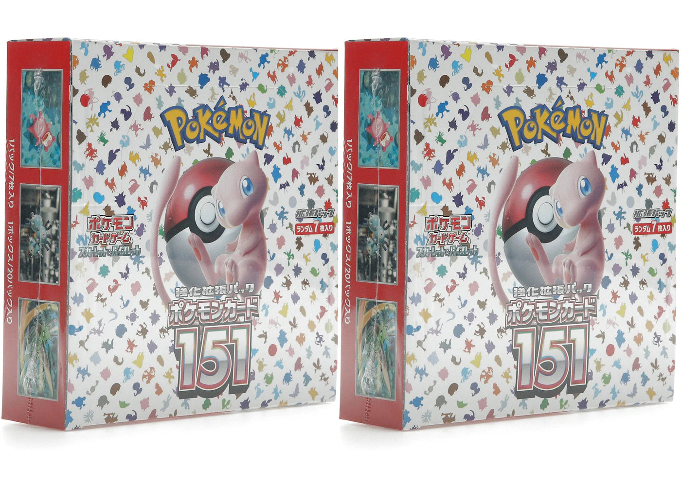 Pokémon TCG Scarlet & Violet 151 Enhanced Expansion Pack (Japanese) 2x Lot - vue 360