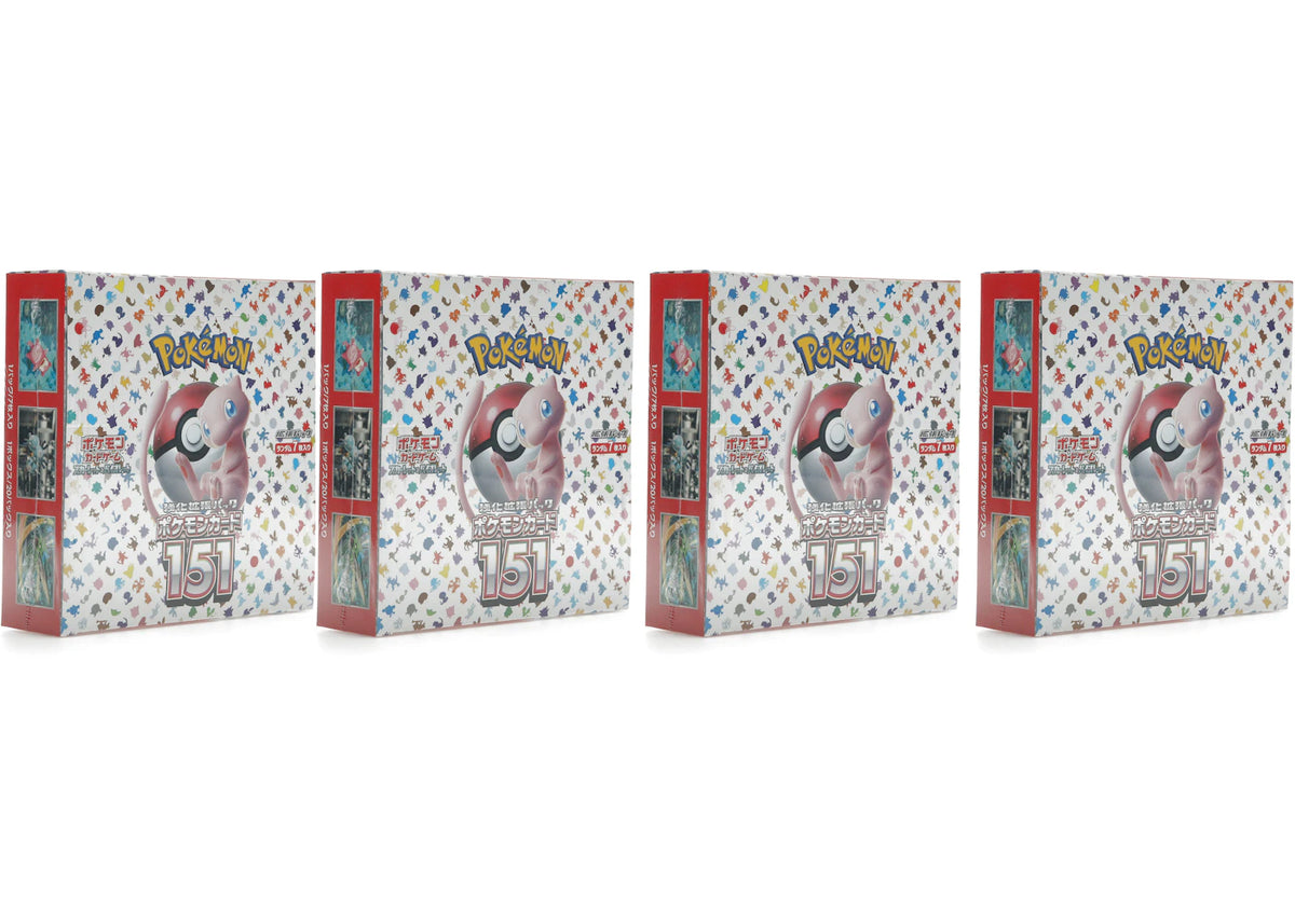Pokémon TCG Scarlet & Violet 151 Enhanced Expansion Pack (Japanese) 4x Lot - vue secondaire A