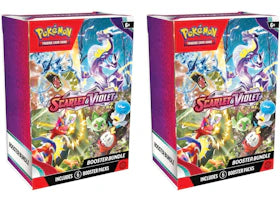 Pokémon TCG Scarlet & Violet Booster Bundle 2x Lot