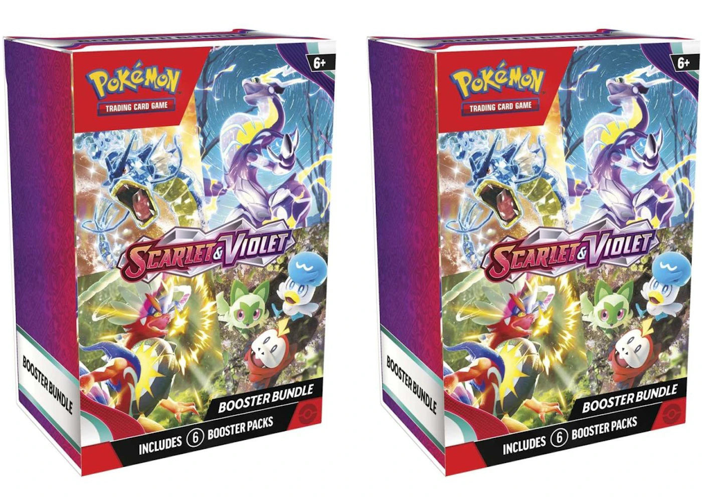Pokémon TCG Scarlet & Violet Booster Bundle 2x Lot - vue secondaire A