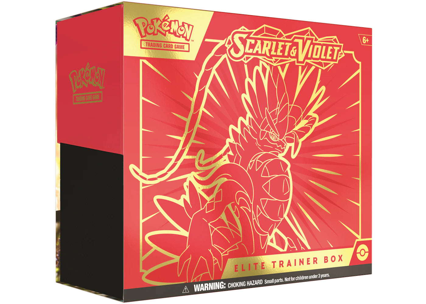 Pokémon TCG Scarlet & Violet Koraidon Elite Trainer Box - vue secondaire A