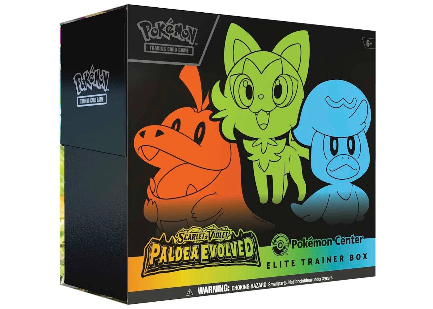Pokémon TCG Scarlet & Violet Paldea Evolved Pokémon Center Elite Trainer Box - vue secondaire A
