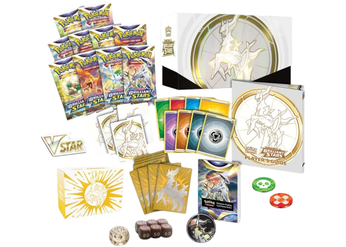 Pokémon TCG Sword & Shield Brilliant Stars Pokémon Center Elite Trainer Box - vue secondaire B
