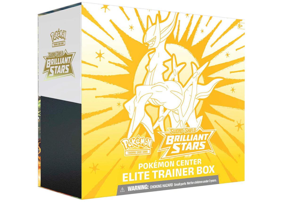 Pokémon TCG Sword & Shield Brilliant Stars Pokémon Center Elite Trainer Box - vue secondaire A
