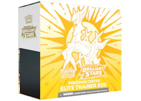 Pokémon TCG Sword & Shield Brilliant Stars Pokémon Center Elite Trainer Box - vue 360