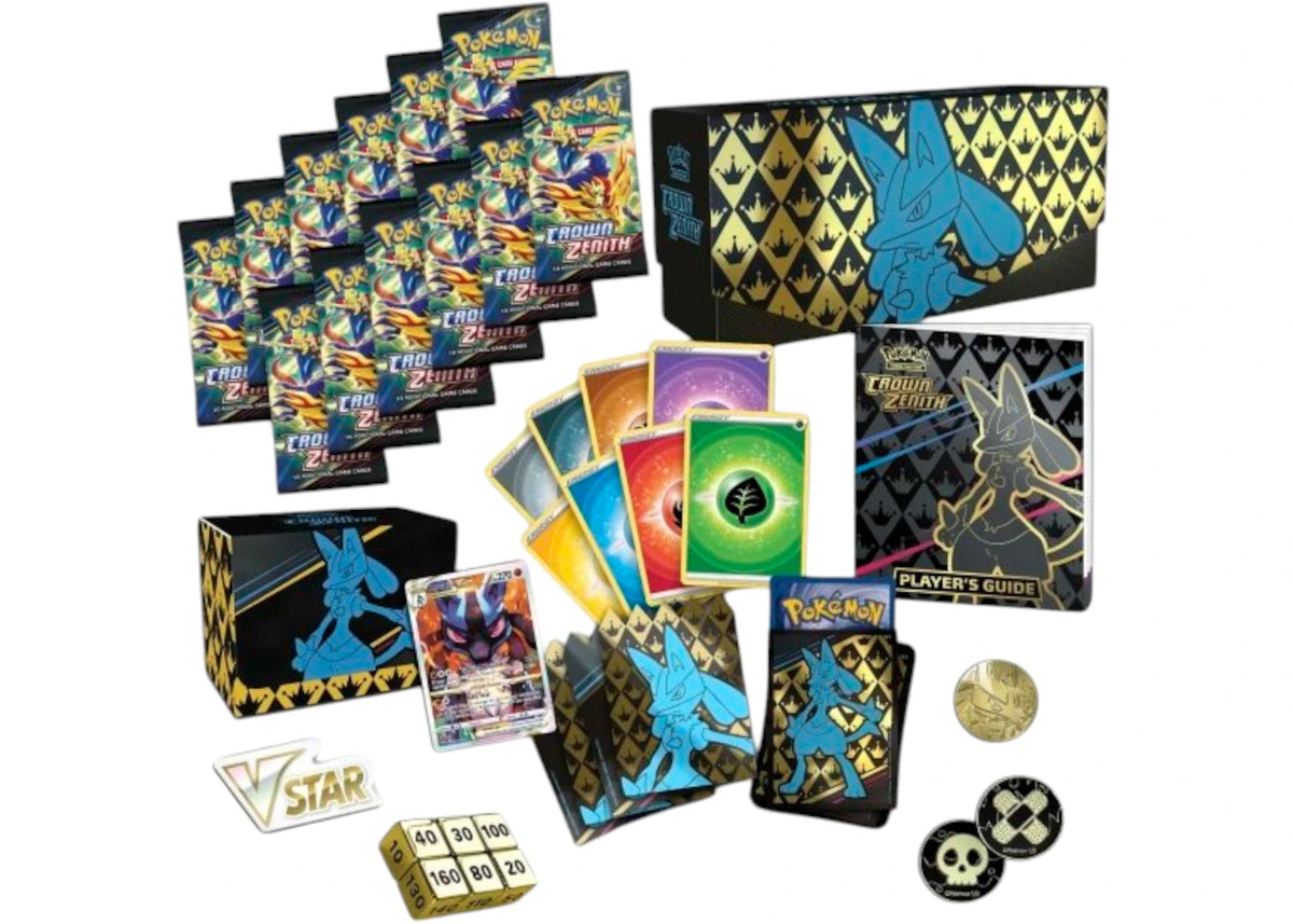 Pokémon TCG Sword & Shield Crown Zenith Pokémon Center Elite Trainer Box Plus - vue secondaire B