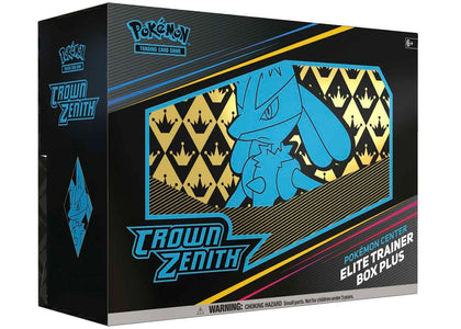 Pokémon TCG Sword & Shield Crown Zenith Pokémon Center Elite Trainer Box Plus - sneakers view 2