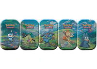 Pokémon TCG Sword & Shield Sinnoh Stars (Piplup/Turtwig/Riolu/Chimchar/Munchlax) Mini Tin Set 5x Lot