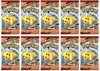 Pokémon XY Mc'Donalds Pikachu Promo Mega Pack (Japanese) 10x Lot