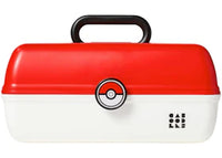 Pokemon x Target Caboodles Case Red/White