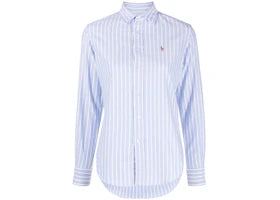 Polo Ralph Lauren 40/1 Ctn Oxford-Ls Crlte Shirt Hib/Wh - vue 360