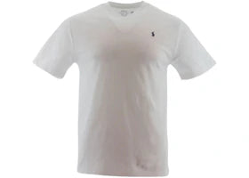 Polo Ralph Lauren Boys S/S Cotton Jersey V-Neck T-shirt White