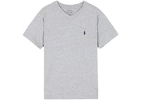Polo Ralph Lauren Boys Short-Sleeve Cotton Jersey V-Neck T-shirt Andover Heather
