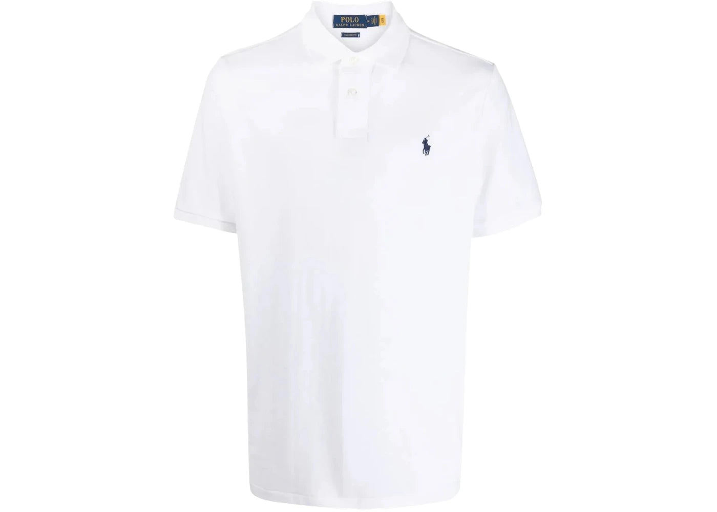 Polo Ralph Lauren Classic Fit Short Sleeve Mesh Polo White - vue 360