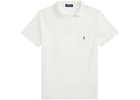 Polo Ralph Lauren Cotton Linen Johnny Collar Pocket Polo Nevis