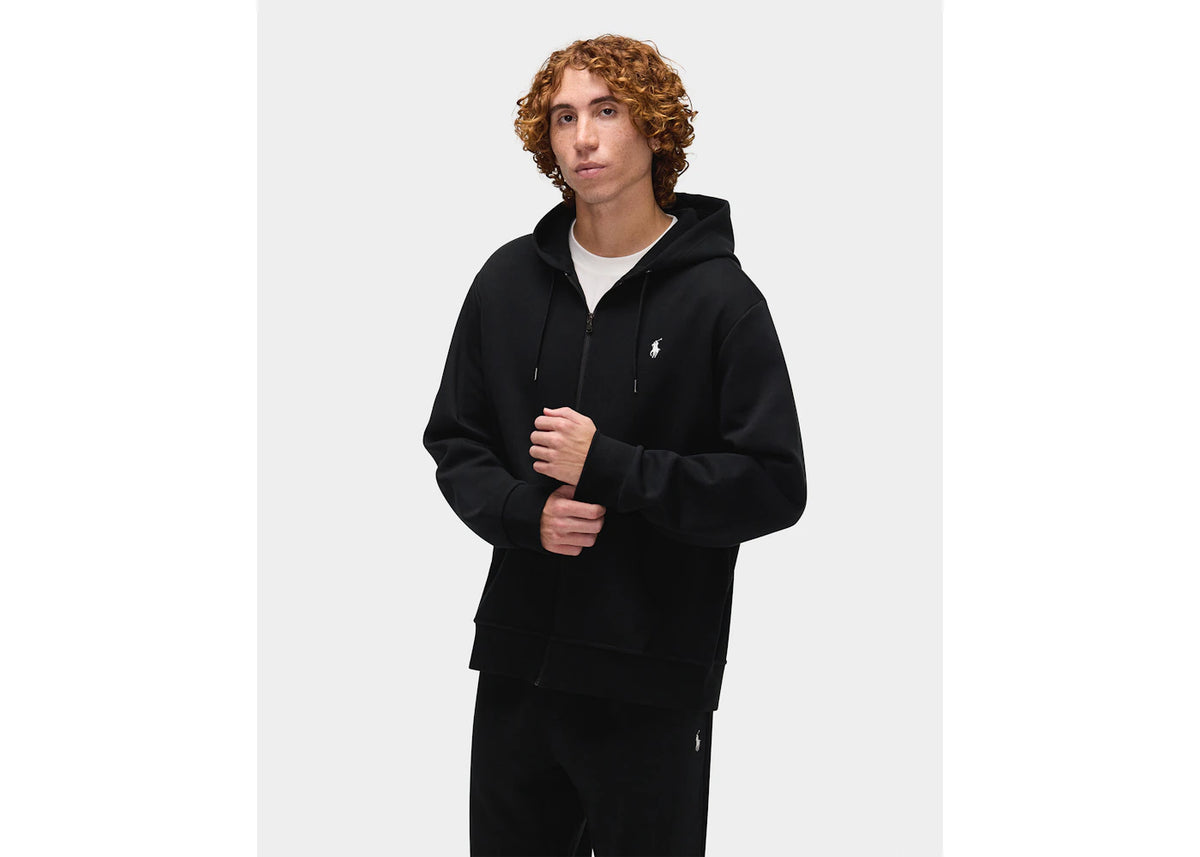 Polo Ralph Lauren Double-Knit Full-Zip Hoodie Polo Black - vue secondaire B