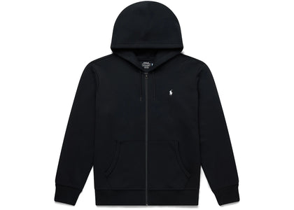 Polo Ralph Lauren Double-Knit Full-Zip Hoodie Polo Black - authentic Polo Ralph Lauren apparel