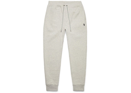 Polo Ralph Lauren Double Knit Jogger Pants Light Sport Heather/Navy - authentic Polo Ralph Lauren apparel