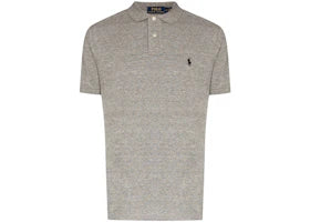 Polo Ralph Lauren Embroidered Logo Polo Shirt Canterbury Heather