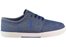 Polo Ralph Lauren Faxon Low Indigo Blue Chambray - vue 360