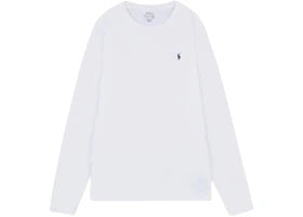 Polo Ralph Lauren Kids Long Sleeve Crewneck T-shirt White