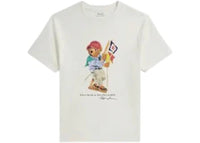 Polo Ralph Lauren Kids S/S Jersey Knit Novelty Sailing Bear Tee Bear Deckwash White
