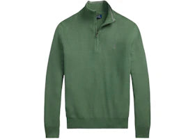 Polo Ralph Lauren L/S Cotton 1/2 Zip Sweater Pullover Fatigue