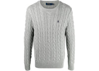 Polo Ralph Lauren L/S Knit Crewneck Sweater Fawn Grey Heather