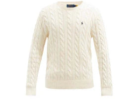 Polo Ralph Lauren LS Pullover Andover Cream - authentic Polo Ralph Lauren product