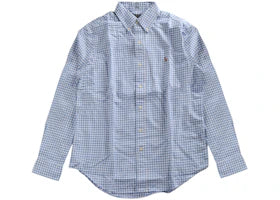 Polo Ralph Lauren Long-Sleeve Classic Oxford Sport Gingham Shirt A Light Blue/White
